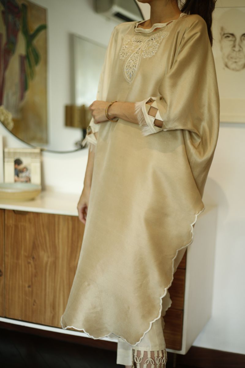 Irish tone aysmmetrical tunic