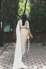 Ivory Sari Dress