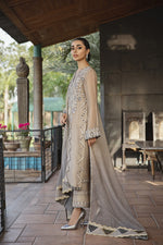 Coffee Shade Kurta with Trousers and Dupatta