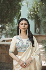 Ivory Sari Dress