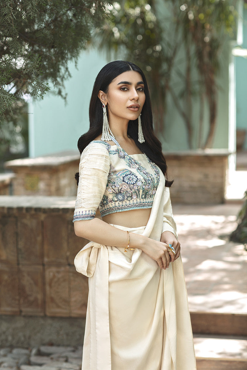 Ivory Sari Dress Ivory Sari Dress