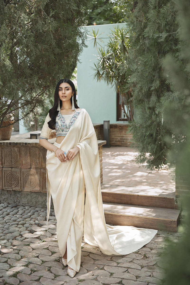 Ivory Sari Dress