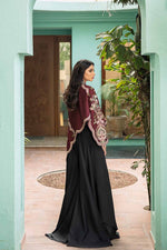 Cape With Sharara Pants